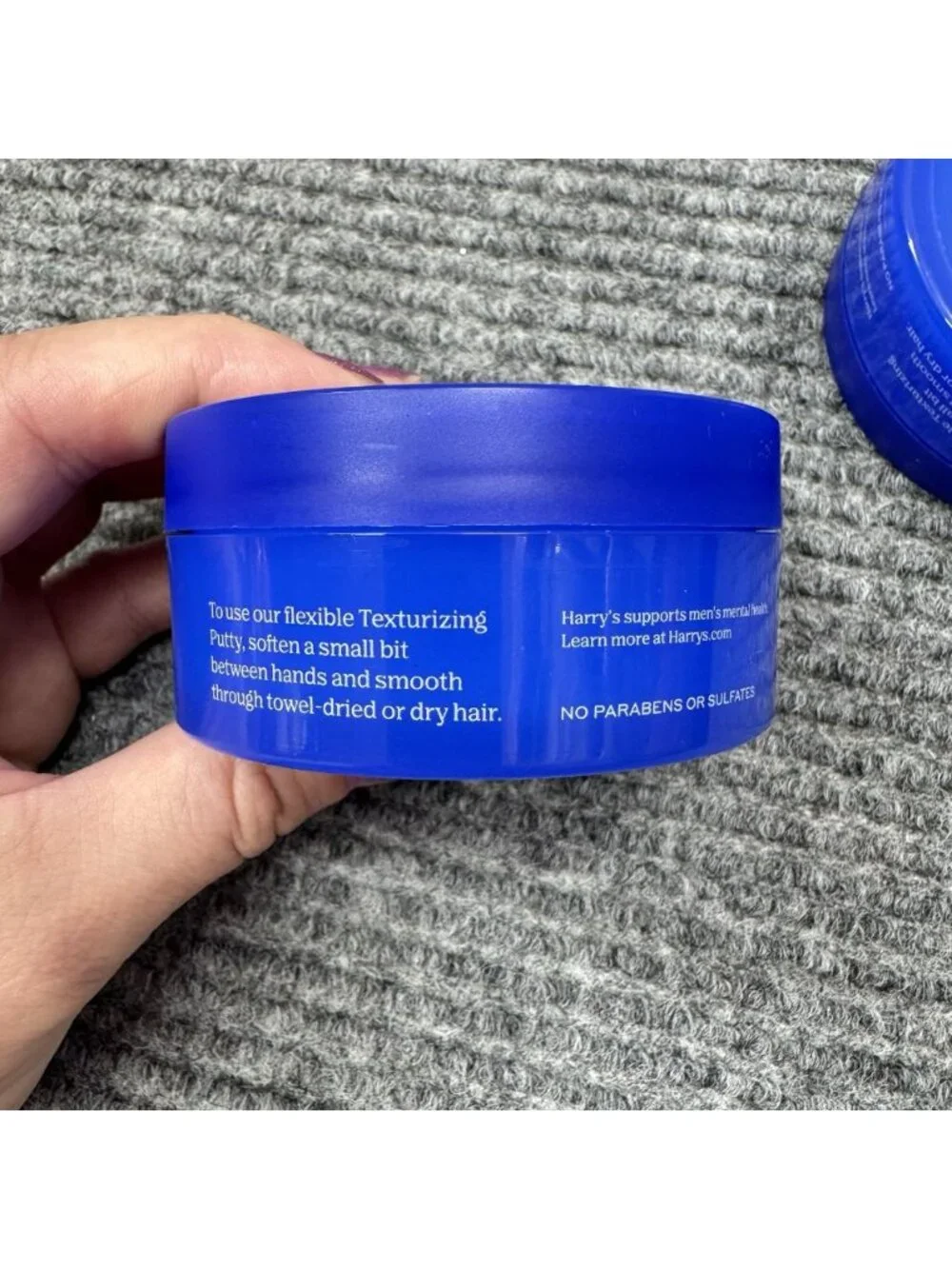 Lot Of 2 Harry's TEXTURIZING HAIR PUTTY 2.5oz Flexible Hold Matte Finish NEW